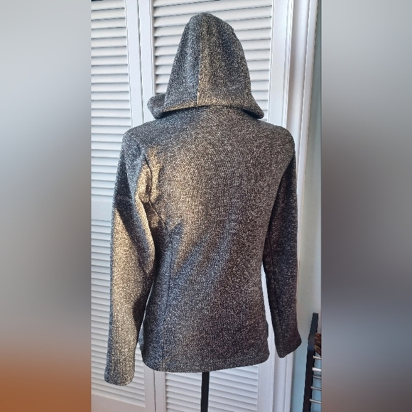 Columbia Small Fitted Pullover Hooded Sweater Darling Days Hoodie Heather Grey - Picture 2 of 11